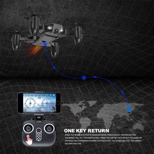  DICPOLIA FQ777 FQ36 Mini WiFi FPV with 720P HD Camera Altitude Hold Mode Foldable RC RTF,Rc Airplane,RC Helicopter,Drones Parts,Remote Control,Rc Plane,Outdoor Racing Controllers Helicopter