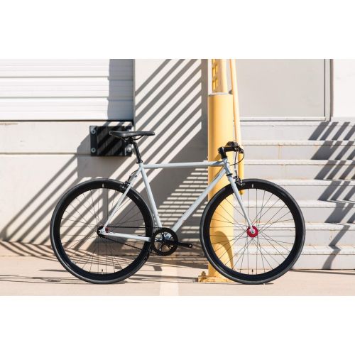  State Bicycle Co. State Bicycle Fixed Gear/Fixie Single Speed Bike, Flip - Flop Hub, Vans Grips