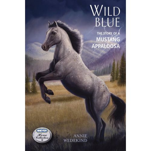  Breyer Classics Wild Blue: Book and Horse Toy Set (1:12 Scale)
