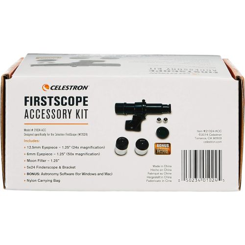 셀레스트론 Celestron 21024-ACC FirstScope Accessory Kit (Black)