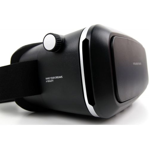  Padded 3D Virtual Reality VR Headset Glasses - Compatible with The Essential Phone - by DURAGADGET