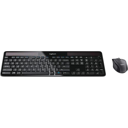 로지텍 상세설명참조 Logitech MK750 Wireless Solar Keyboard and Wireless Marathon Mouse Combo for PC