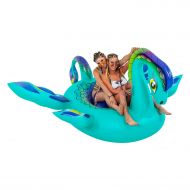 TCP Global Sundaze Floats Nessie Giant 5 Foot Inflatable Sea Monster Pool Ring Float - Fun Kids Swim Party Toy - Summer Lounge Raft