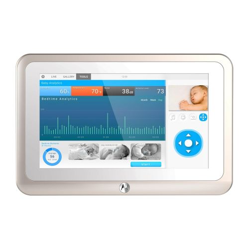 모토로라 Motorola Baby Motorola Smart Nursery 7 Dual Mode Baby Monitor with Camera and 7 Touch Screen Parent Monitor and Wi-Fi Viewing