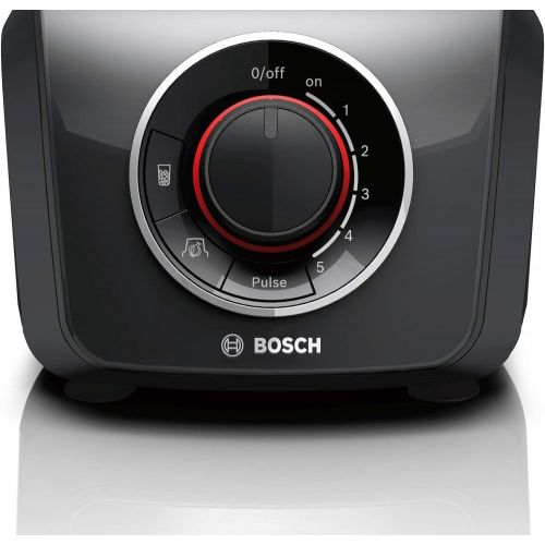  Besuchen Sie den Bosch Hausgerate-Store Bosch MMB43G2B Standmixer Silentmixx (700 W, ThermoSafe Glas, Edelstahl-Messer) schwarz