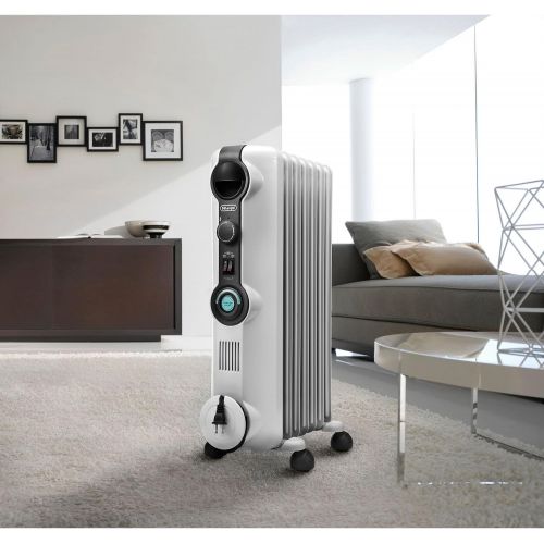 드롱기 DeLonghi Comfort Temp Full Room Radiant Heater, Light Gray