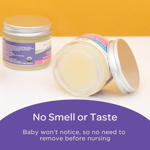 란시노 Lansinoh Organic Nipple Cream for Breastfeeding, 2 Ounces