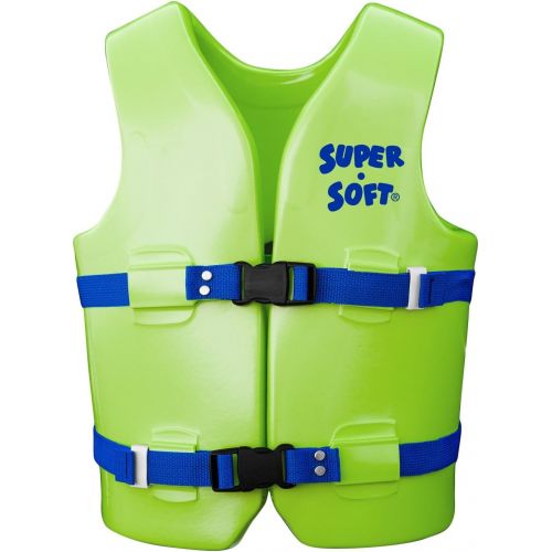  Super Soft Medium USCG Approved Childs Vinyl Vest Color: Keylime Green
