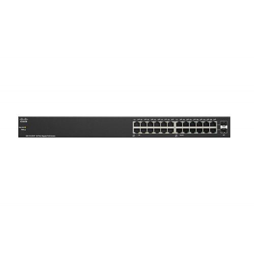  Cisco SystemsSG112-24CISCO SYSTEMS 24-Port Gigabit Switch (SG11224NA), Black