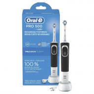 Oral-B Pro 500 Electric Power Rechargeable Toothbrush with Automatic Timer and Precision Clean Brush...