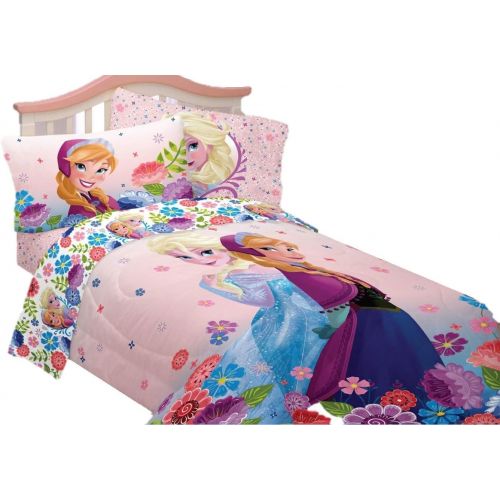 디즈니 Disney Twin/full Comforter Floral Breeze(reversible)