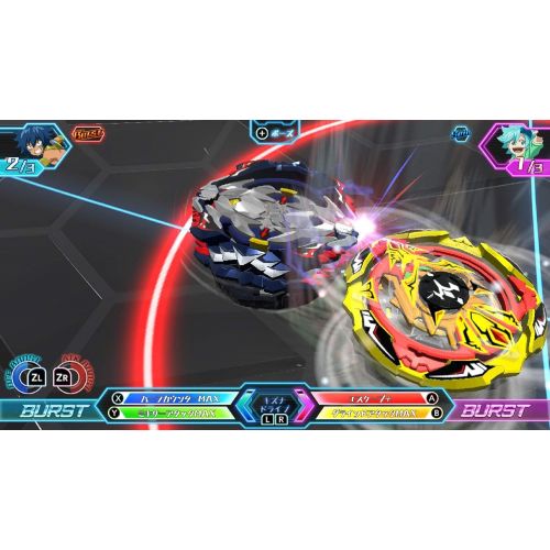 닌텐도 FURYU Beyblade Burst Battle Zero - Switch Japanese Ver. (【Benefit】 Game Limited Beyblade included)