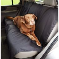[아마존 핫딜]  [아마존핫딜]AmazonBasics Waterproof Car Back Bench Seat Cover Protector for Pets - 56 x 47, Black