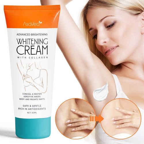  [아마존 핫딜] AsaVea Underarm Whitening Cream,Lightening Cream Effective for Lightening & Brightening Armpit, Knees, Elbows, Sensitive & Private Areas, Whitens, Nourishes, Repairs & Restores Skin by As