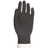 Microflex Black Dragon Latex Exam Glove, Powder Free, Polymer Coating, 9.6 Length, 4.7 mils Thick