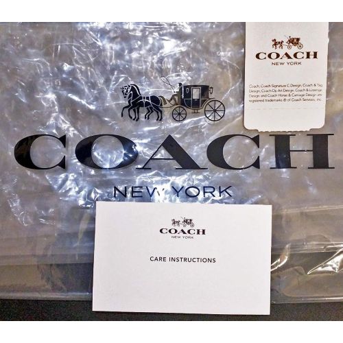  Coach SALE! New Authentic COACH Roched Black Pebble Leather Shoulder Bag