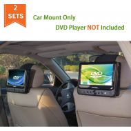 [아마존베스트]TFY Car Headrest Mount for Portable DVD Player - 2 Pieces