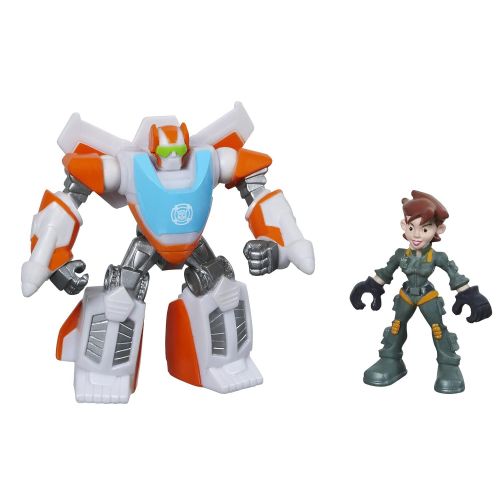  Playskool Heroes Transformers Rescue Bots Blades The Flight-Bot and Dani Burns Figure Pack