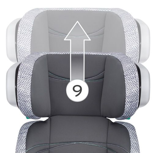 이븐플로 Evenflo Spectrum 2-in-1 Booster Car Seat, Teal Trace