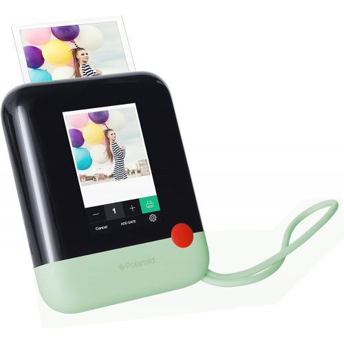 폴라로이드 Polaroid POP 3x4 Instant Print Digital Camera with ZINK Zero Ink Printing Technology - Green (DISCONTINUED)