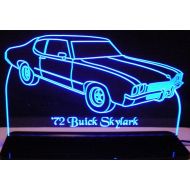 ValleyDesignsND 1972 Skylark Acrylic Lighted Edge Lit 11-13 LED Sign / Light Up Plaque 72 VVD8 Full Size Made in USA
