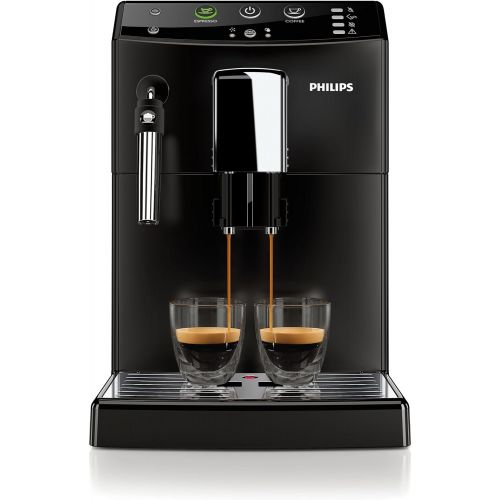 필립스 Philips 3000 Serie HD8821/01 Kaffeevollautomat (1850 Watt, klassischer Milchaufschaumer) schwarz