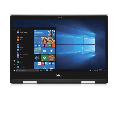 델 Amazon Dell Inspiron 2-in-1 Laptop LED-Backlit Touch Display, i7-8565U, 8GB 2666MHz DDR4, 256 GB m.2 PCIe SSD, 14, Silver, Alexa Built-In (i5482-7069SLV-PUS)
