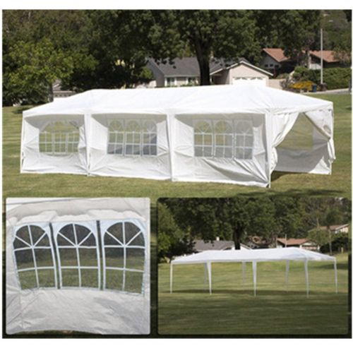  BenefitUSA Wedding Party Tent Outdoor Camping 10x30 Easy Set Gazebo BBQ Pavilion Canopy Cater Events