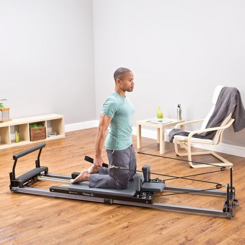  Balanced Body Pilates IQ Reformer, with Wheelbarrow Wheels