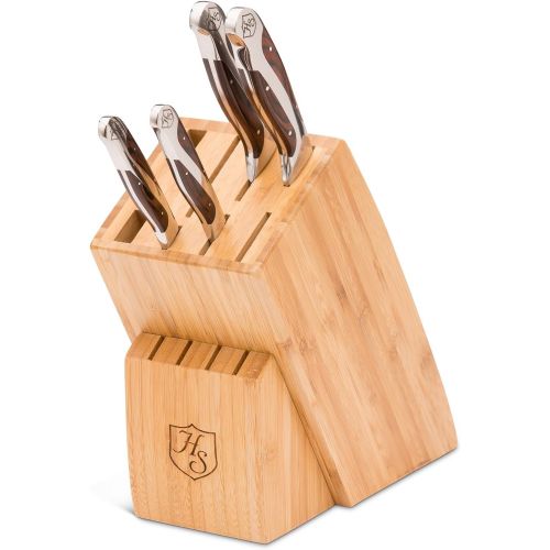 윌슨 Hammer Stahl 5 Piece Core Cutlery Block Set, Stainless Steel