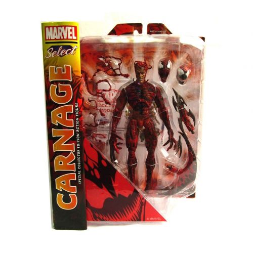 다이아몬드 셀렉트 DIAMOND SELECT TOYS Diamond Select Toys Marvel Select Carnage Action Figure(Discontinued by manufacturer)