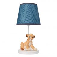 Lambs & Ivy Lion King Adventure Lamp with Shade & Bulb, Blue