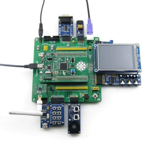  CQRobot Designed for the STM32F3DISCOVERY, Features the STM32F303VCT6 MCU, Open Source Electronic STM32 Development Kit, Includes STM32F3DISCOVERY+STM32F303VCT6 Development Board+3.2 inch