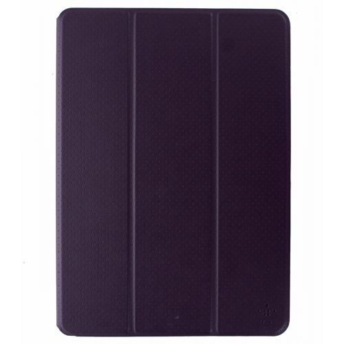  Amazon Renewed Belkin Tri-Fold Folio Case Cover for Apple iPad Pro 9.7 - Purple / Gray (Renewed)