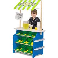 [아마존핫딜][아마존 핫딜] Melissa & Doug Grocery Store/Lemonade Stand (Play Food, Wooden Play Center, Portable Plastic Bins, Sturdy Construction, Great Gift for Girls and Boys - Best for 3, 4, 5, and 6 Year