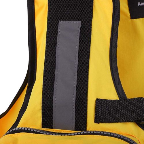  Naroote Life Jackets Boating Vest Adults Buoyancy Lifesaving Waistcoat with Emergency Survival Whistle for Fishing Swimming Drift Suit