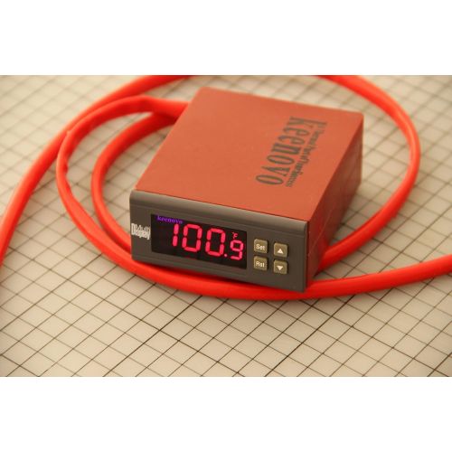  KEENOVO Silicone Heater for M3D Micro 3D Printer Heated Build Plate Upgrade 100W 120V Plug & Play Solution with Digital Controller Integrated