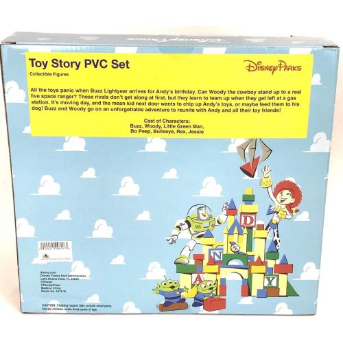 디즈니 Visit the Disney Store Disney Toy Story PVC Play Set Collectible Figures Playset