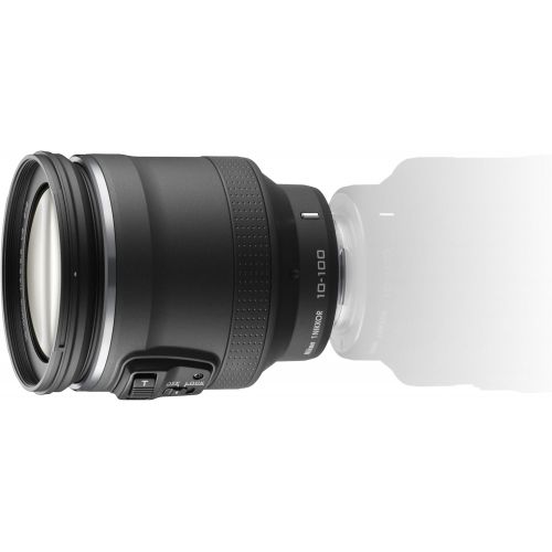  10-100mm f  4.5-5.6 PD-ZOOM Nikon CX format exclusive Nikon high magnification zoom lens 1 NIKKOR VR