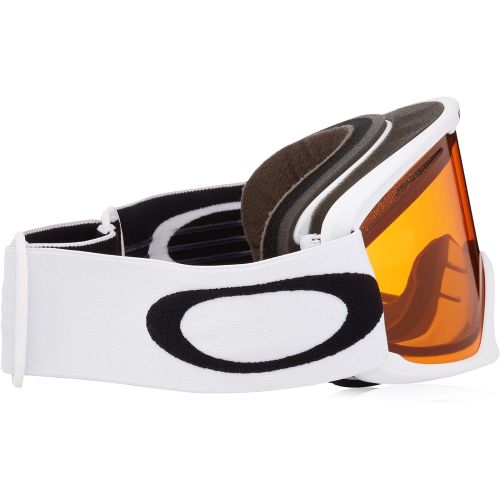 오클리 [아마존베스트]Oakley O Frame 2.0 Snow Goggles, Matte White, Medium, Persimmon Lens