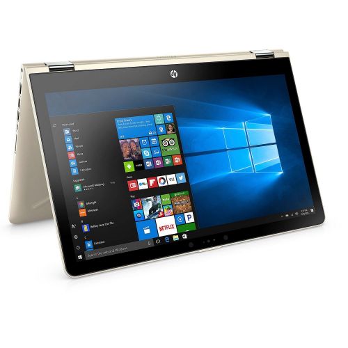 에이치피 HP Premium 2019 Newest Flagship Pavilion X360 Full HD 15.6 Inch Touchscreen Laptop (Intel Core i7-8550U 1.8GHz, 8GB RAM, 128GB to 1TB SSD, 2GB Radeon 530, Backlit Keyboard, B&O Pla