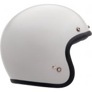 Bell Custom 500 Open-Face Motorcycle Helmet(Solid Vintage White, Medium)