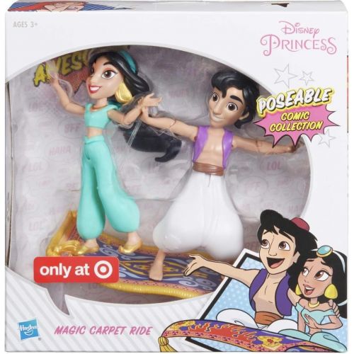 디즈니 Disney Princess - Jasmine and Ali - Magic Carpet Ride - Poseable Comic Selection - Collectable