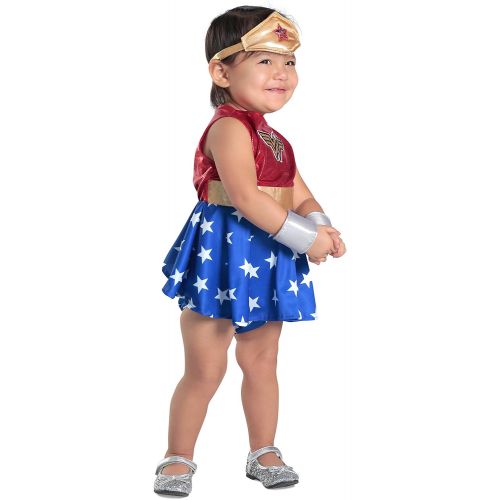  Princess Paradise Baby Girls Wonder Woman Costume Dress and Diaper Cover Set