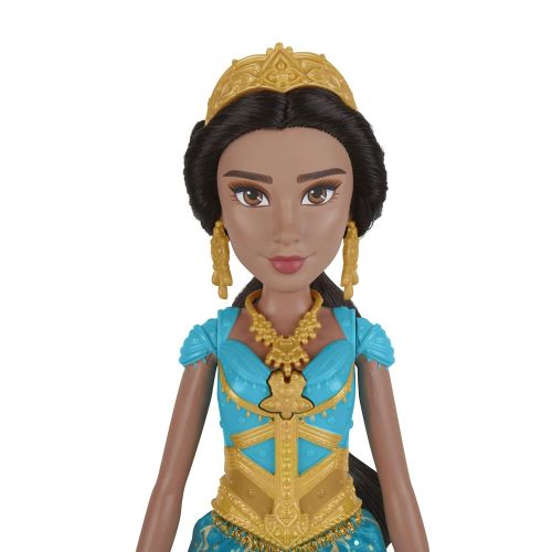 디즈니 Disney Singing Jasmine Doll with Outfit & Accessories, Inspired by Disneys Aladdin Live-Action Movie, Sings A Whole New World, Toy for 3 Year Olds