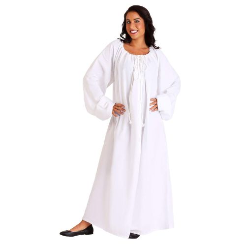  White Renaissance Chemise Costume Standard