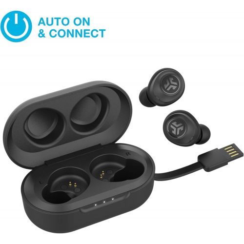  [아마존 핫딜] [아마존핫딜]JLAB JLab Audio JBuds Air True Wireless Signature Bluetooth Earbuds, Charging Case, Black, IP55 Sweat Resistance, Bluetooth 5.0 Connection (Renewed)