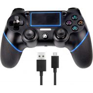 [아마존 핫딜] SADES PS4 Controller Sades Wireless Controller for Playstation 4 with Dual Vibration, Include USB Wire