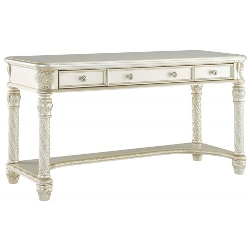  Signature Design by Ashley B750-22 Cassimore Vanities, 59.50 W x 23.88 D x 30.13 H, Pearl Silver