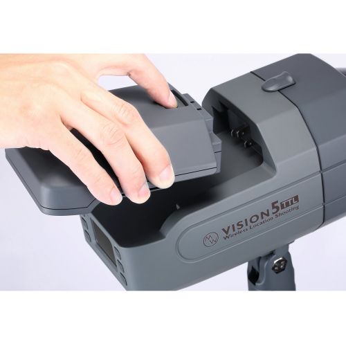 니워 Neewer Vision5 400W i-TTL for Nikon HSS Outdoor Studio Flash Strobe with 2.4G System and Wireless Trigger, Lithium Battery (up to 500 Full Power Flashes), German Engineered, 3.96 P